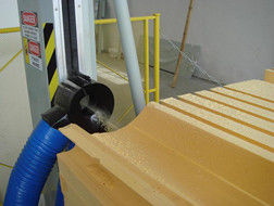 PIR CNC قطع الرغوة ± 0.5mm الدقة 0 ~ 6m / min