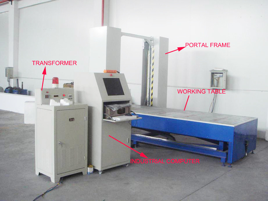 13.5kw Cnc الساخن سلك فوم القاطع لشكل EPS 2D / 3D