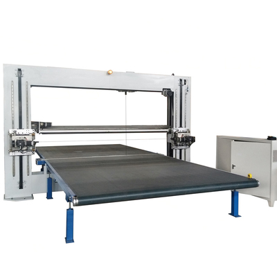 D & T CNC الإسفنج رغوة PU آلة القطع تتأرجح أفقيًا تلقائيًا