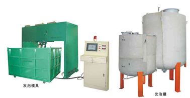 خط إنتاج صندوق الرغوة الأوتوماتيكي للفراش ، 7.5kw 60Kg / M³