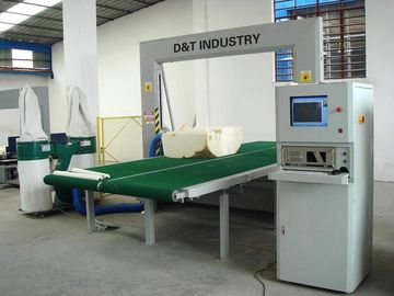 عالية الدقة CNC PVC / PE 2D آلة قطع الرغوة الموفرة للطاقة 6m / Min
