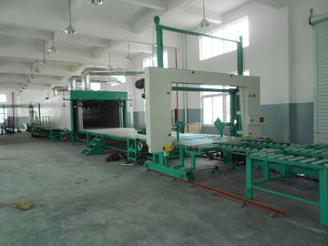 خط إنتاج مرنة مفرش رغوة مع التحكم PLC، 50KG / متر مكعب