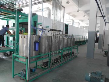 خط إنتاج مرنة مفرش رغوة مع التحكم PLC، 50KG / متر مكعب