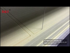 آلة قطع رغوة البولي يوريثين العمودية عالية الأداء مع سكين سلكي بخمس عجلات